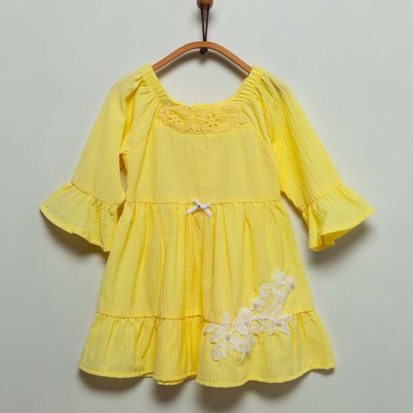 Stil-Girl-Kleid-gelb-Artikel-ELB6103